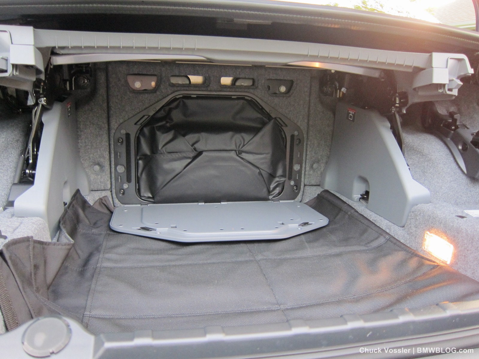 Bmw e90 convertible boot space #1