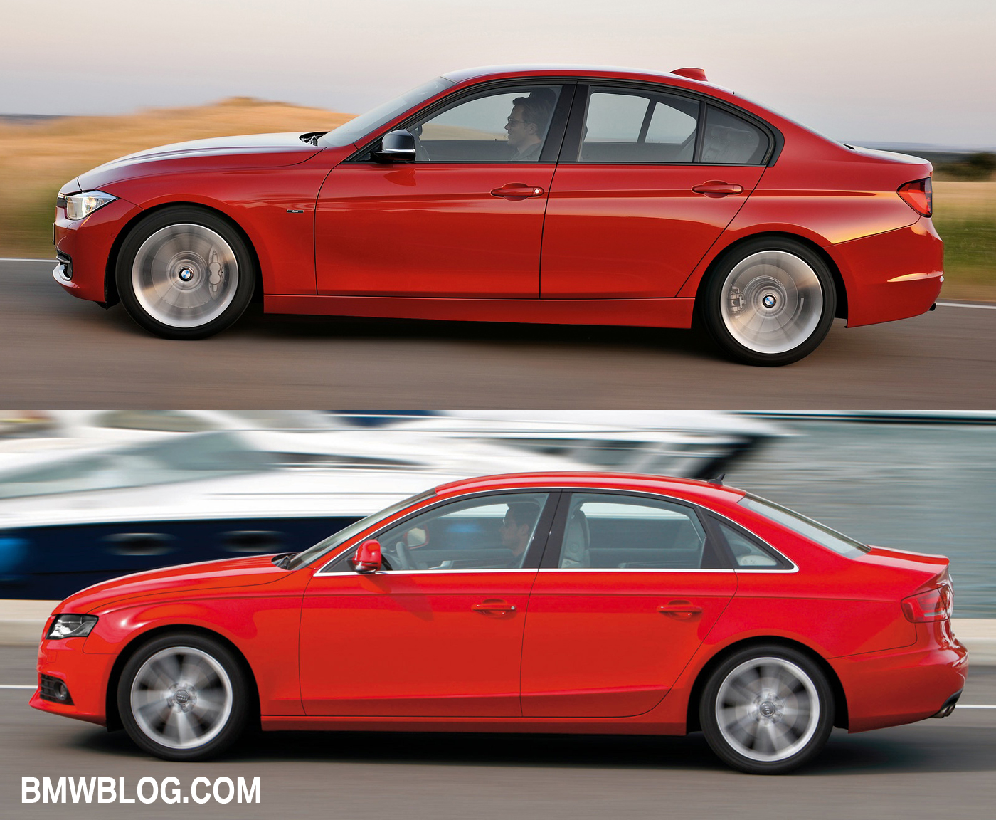 Audi a4 bmw 3 series comparison #3