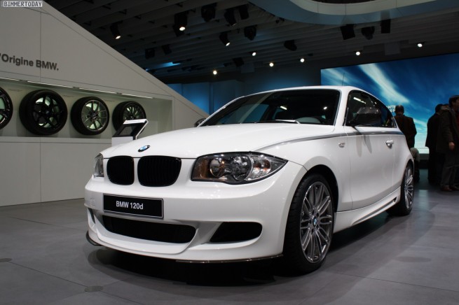 2011 Geneva BMW 120d Hatchback with BMW Performance Parts