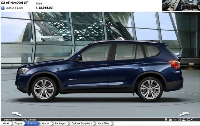 Sito ufficiale bmw x3 #2