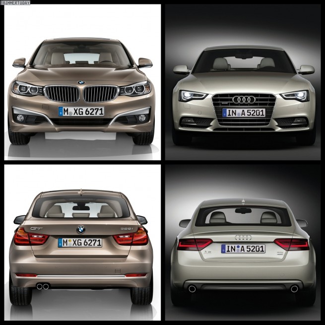 Audi a5 bmw 335i comparison #7