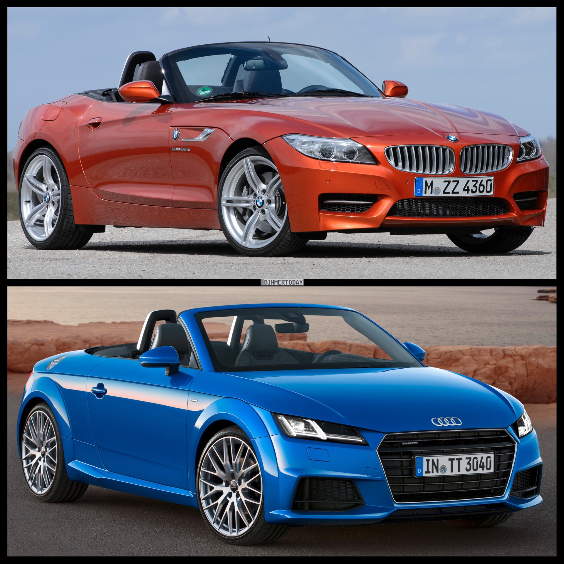 Audi tt bmw z4 comparison #5