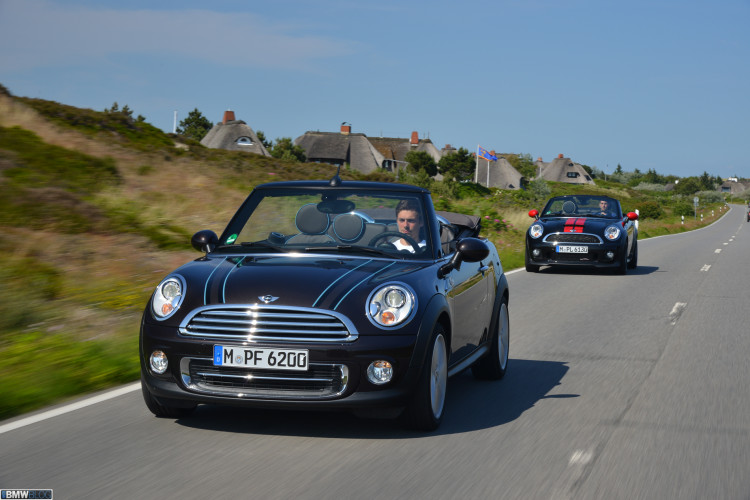 MINI Convertible and MINI Roadster 01 750x500 MINI Convertible and MINI Roadster   Open Top Driving Fun