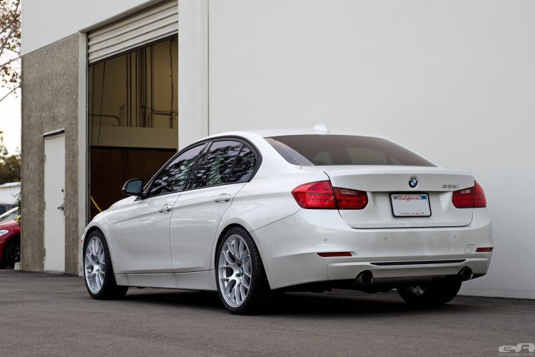 Bmw 3 series f30 mineral white #4