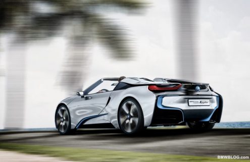 bmw i8-BMW i8 Spyder: One step