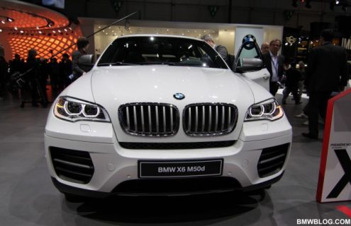 2012 Geneva Motor Show BMW X6 M50d 